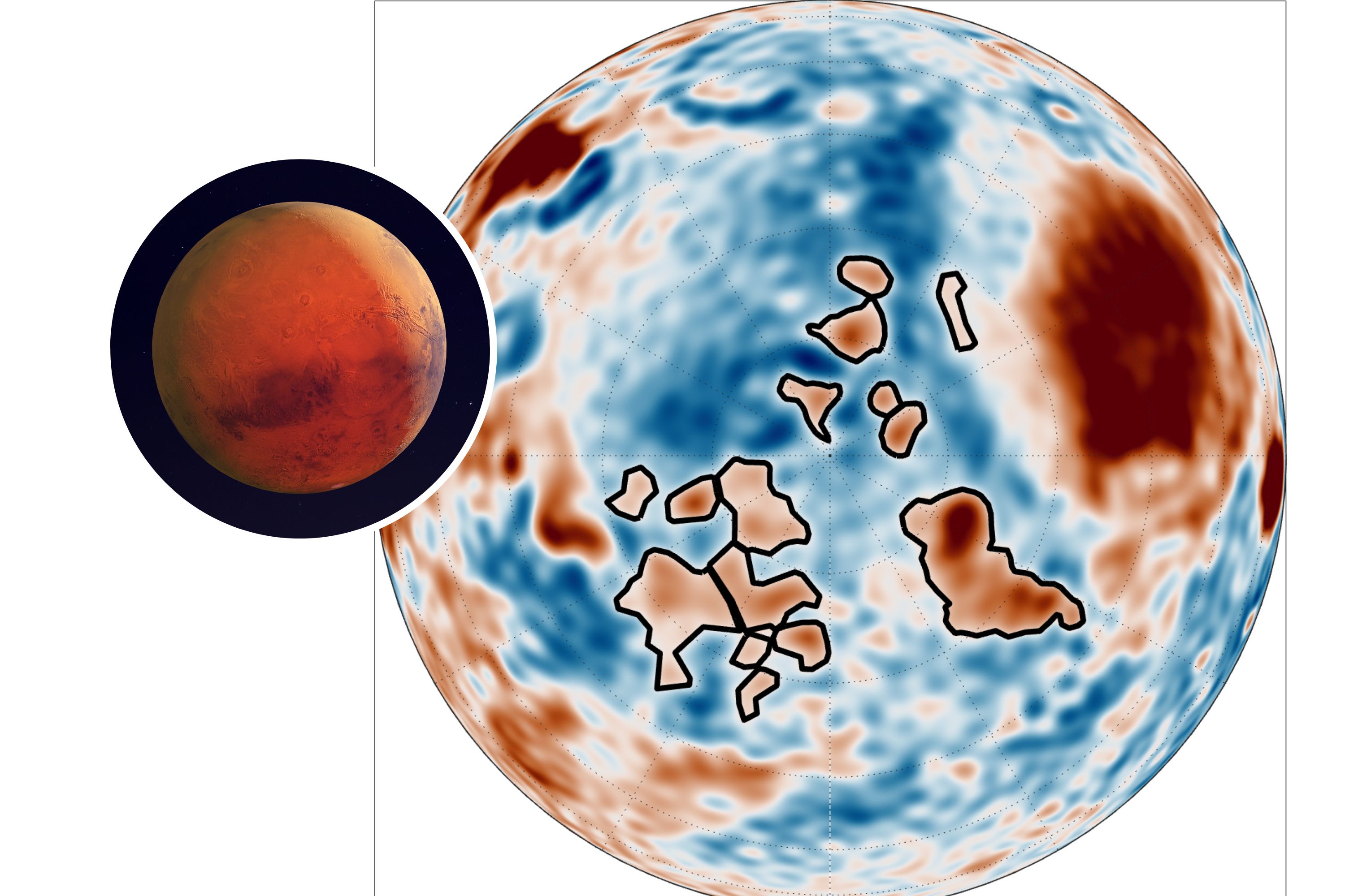 Mars: Mysterious 'Dense Structures' Detected Below Planet's
