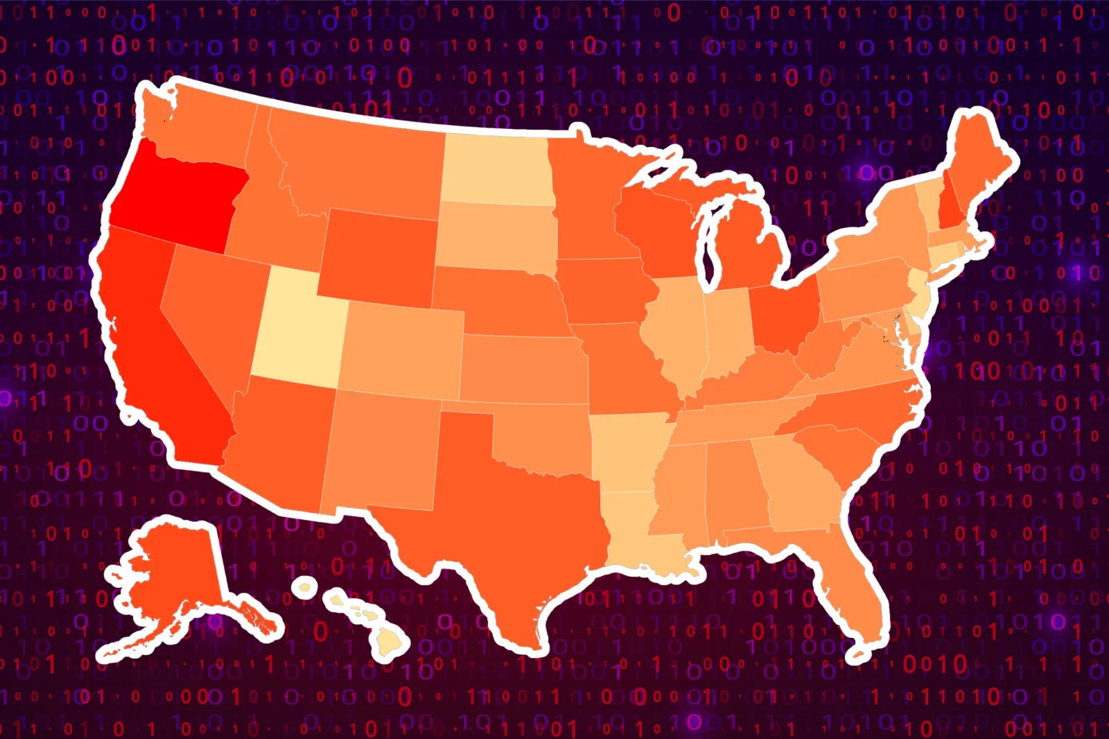 Map Reveals Most Dangerous US States for Kids Online - Newsweek