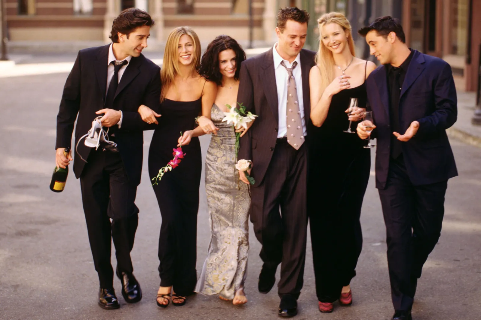 Il cast degli amici