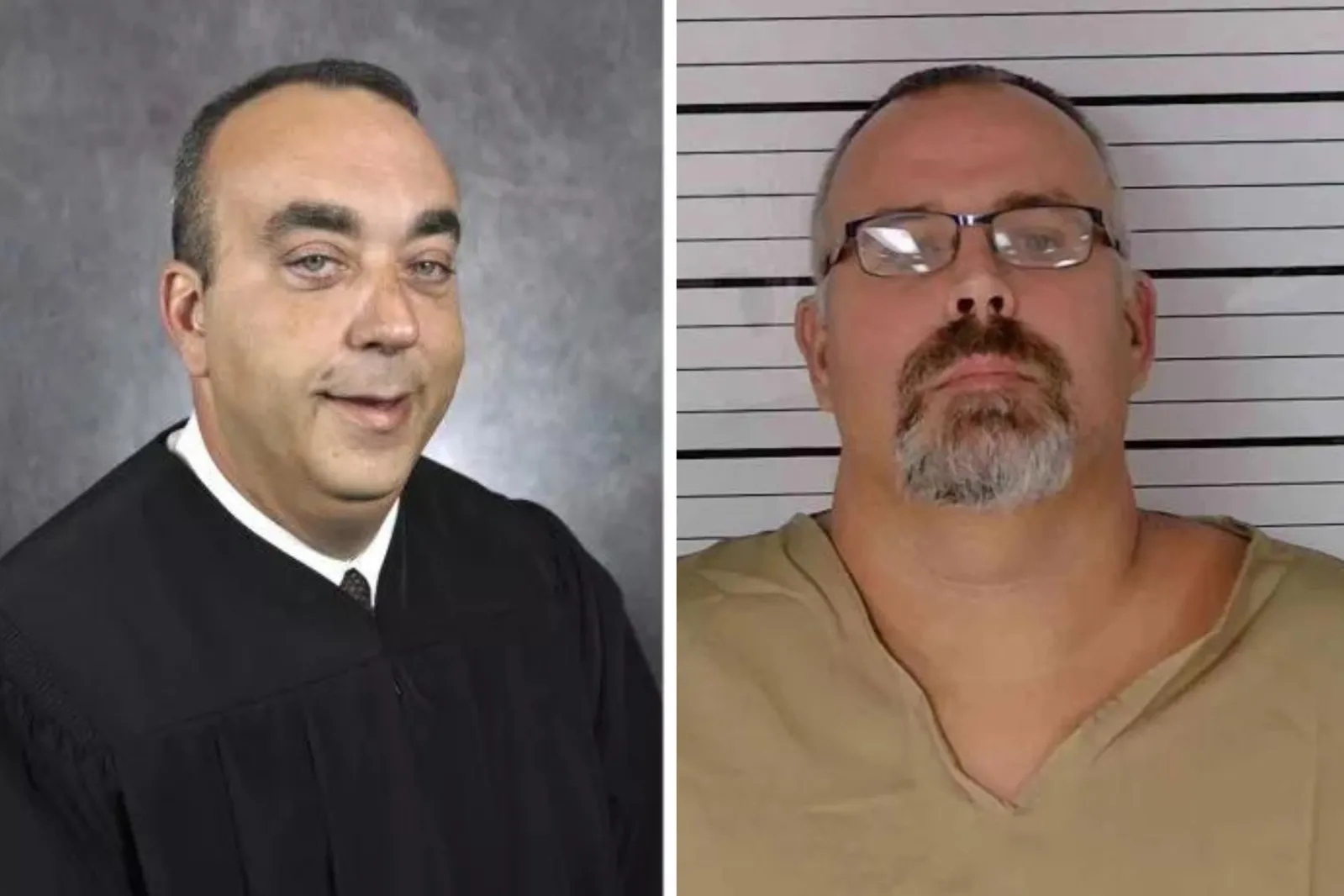 Judge Kevin Mullins and Sheriff Shawn Stines