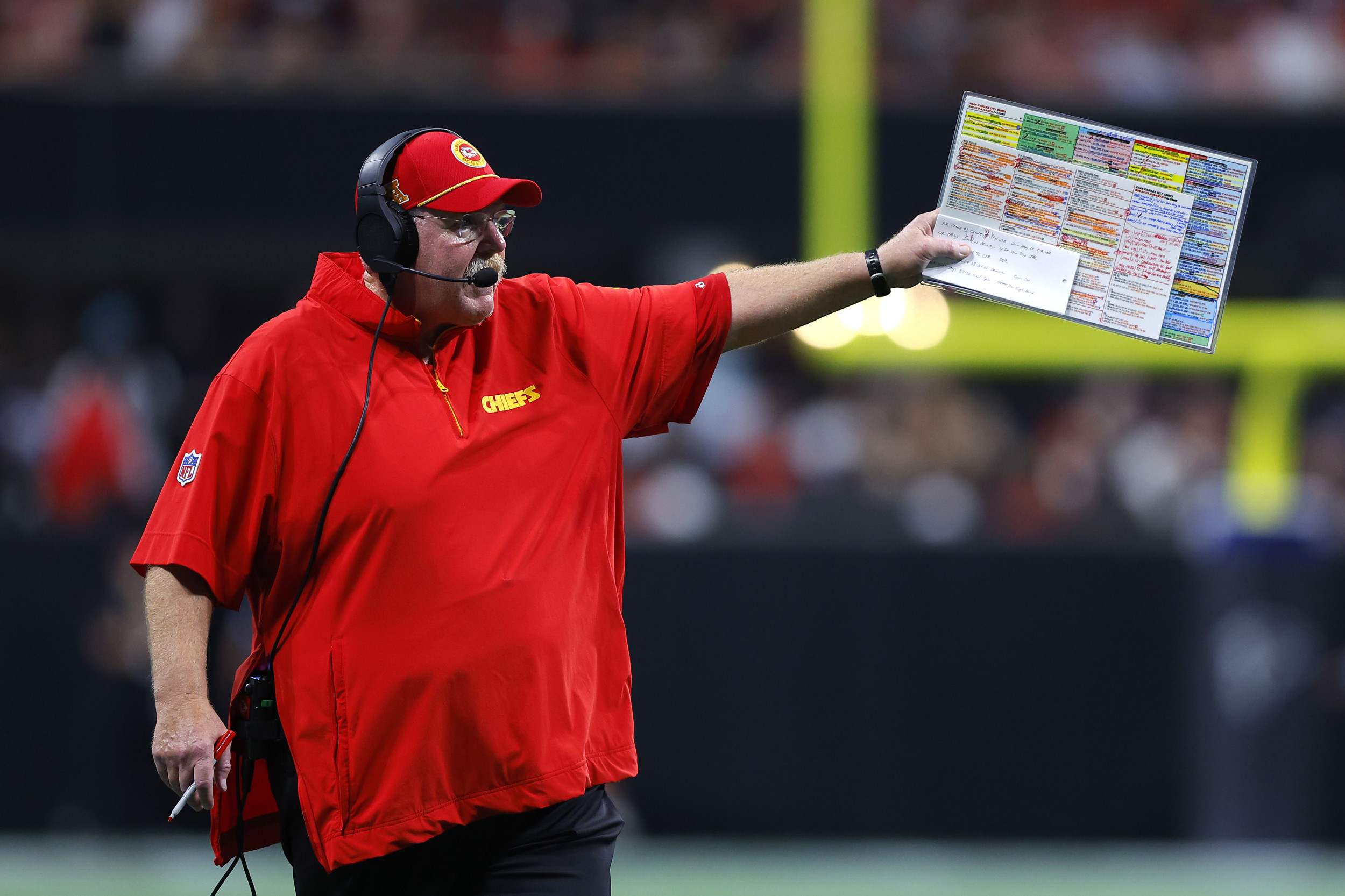 Chiefs Andy Reid Reacts to Surpassing Eagles Win Total as Coach