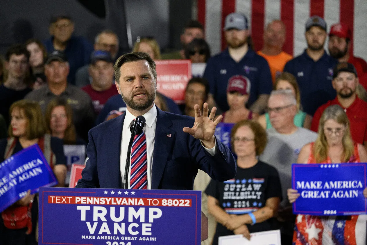 JD Vance Rally Crowd Boos Reporter’s Question - Newsweek
