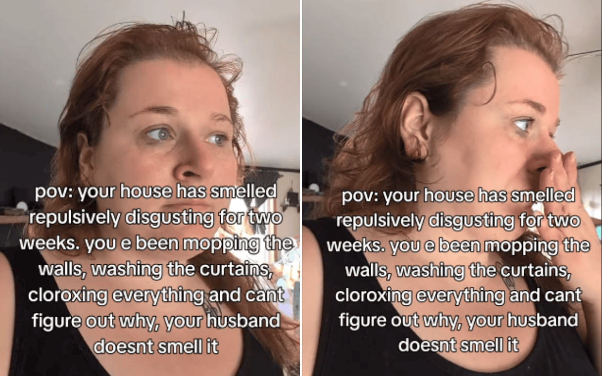 Something Repulsive Woman Smelling Something ‘Repulsive’ in Her House Unprepared for the ...