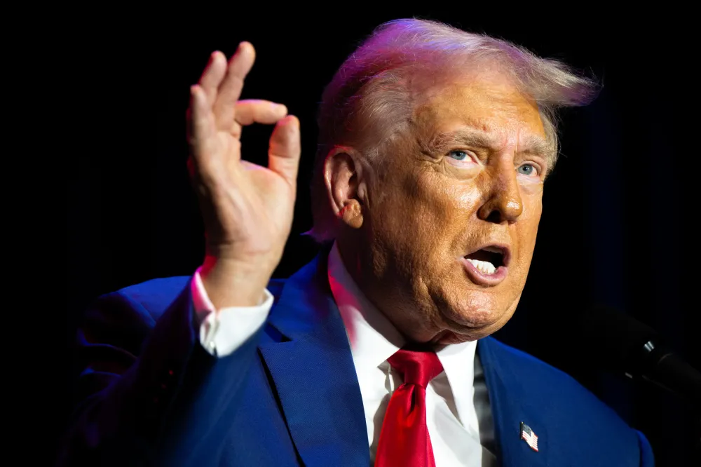 Donald Trump Leading Kamala Harris in Five of Seven Swing States: Poll ...