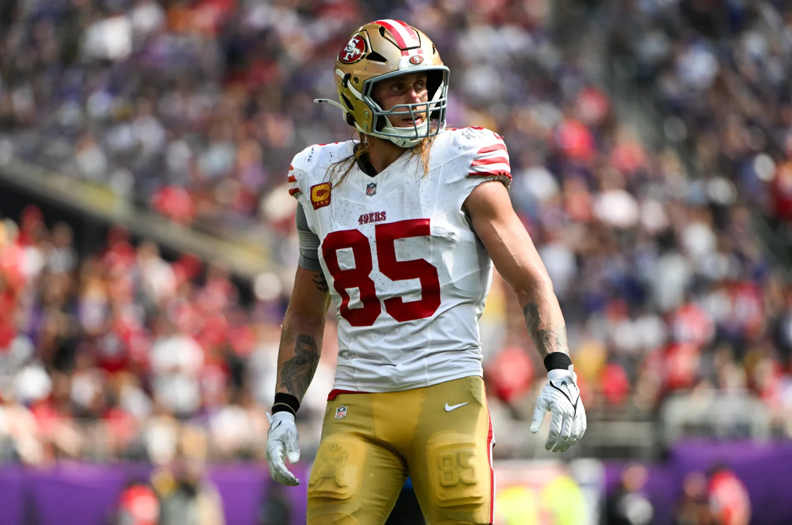 49ers Legend Sees a Lot of Himself in George Kittle - Newsweek