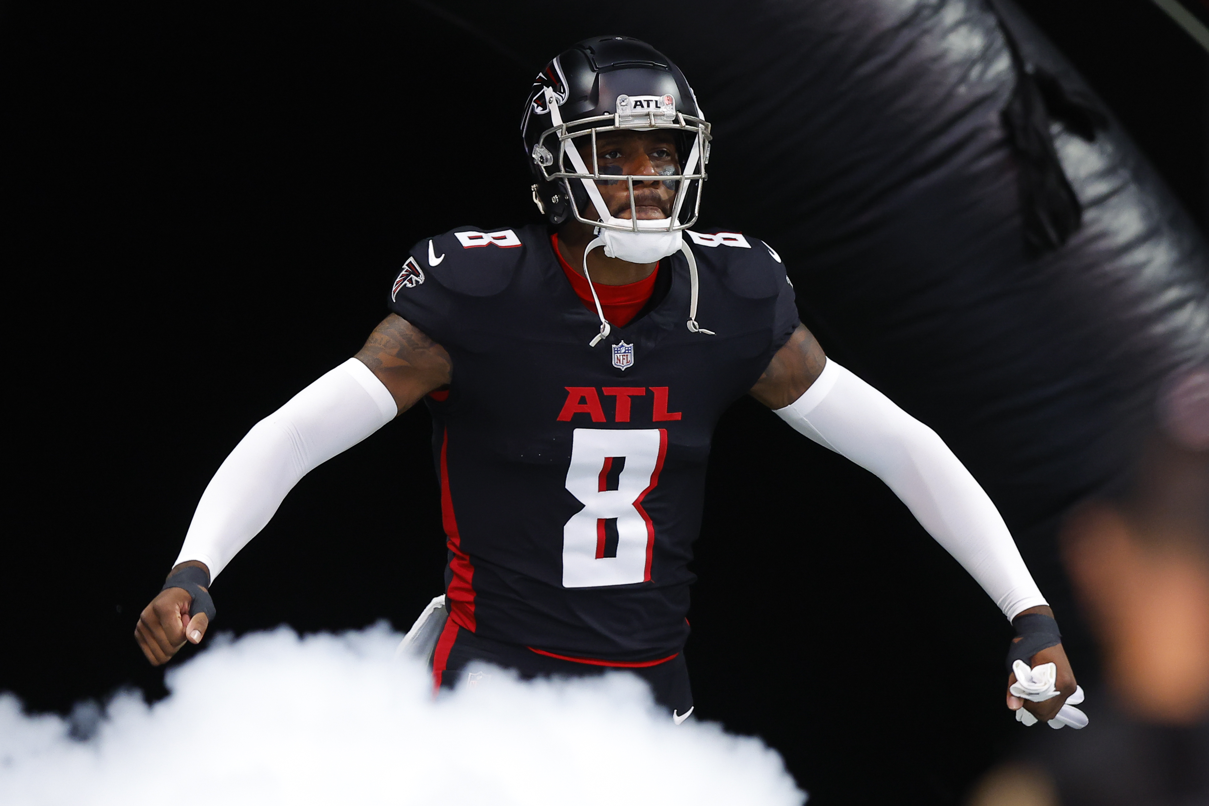 Falcons' Kyle Pitts Shares Emotional Message From Rondale Moore's Funeral