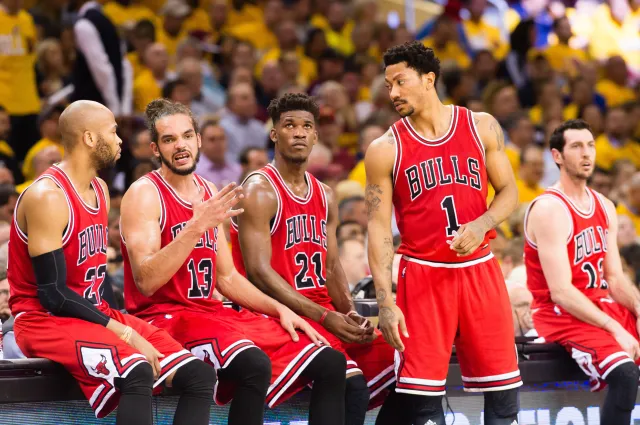 Joakim Noah Jimmy Butler Derrick Rose Bulls