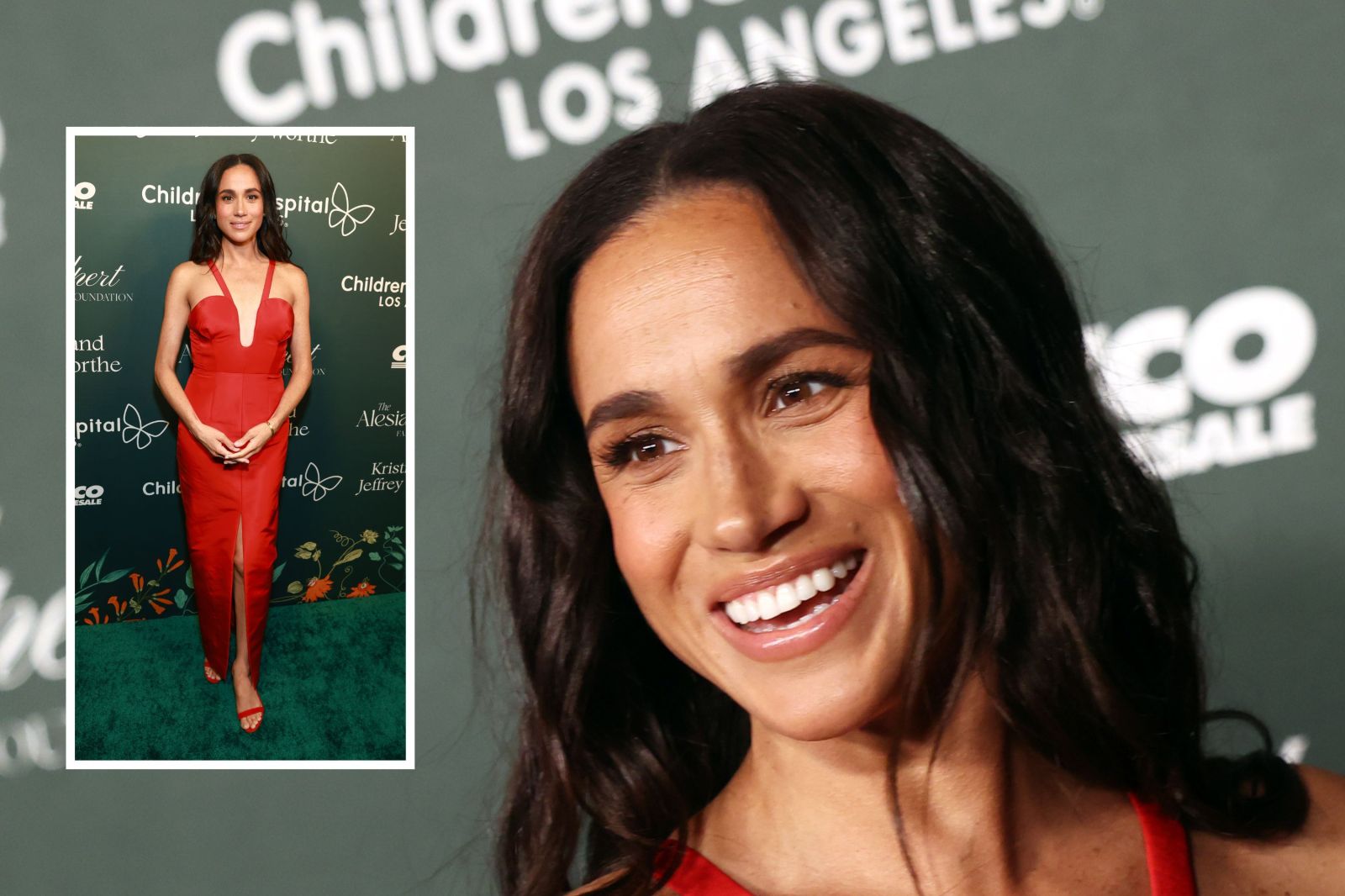 Meghan Markle Stuns in Red as Marriage Gossip Returns - Newsweek Meghan Markle Stuns in Red as Marriage Gossip Returns - Newsweek