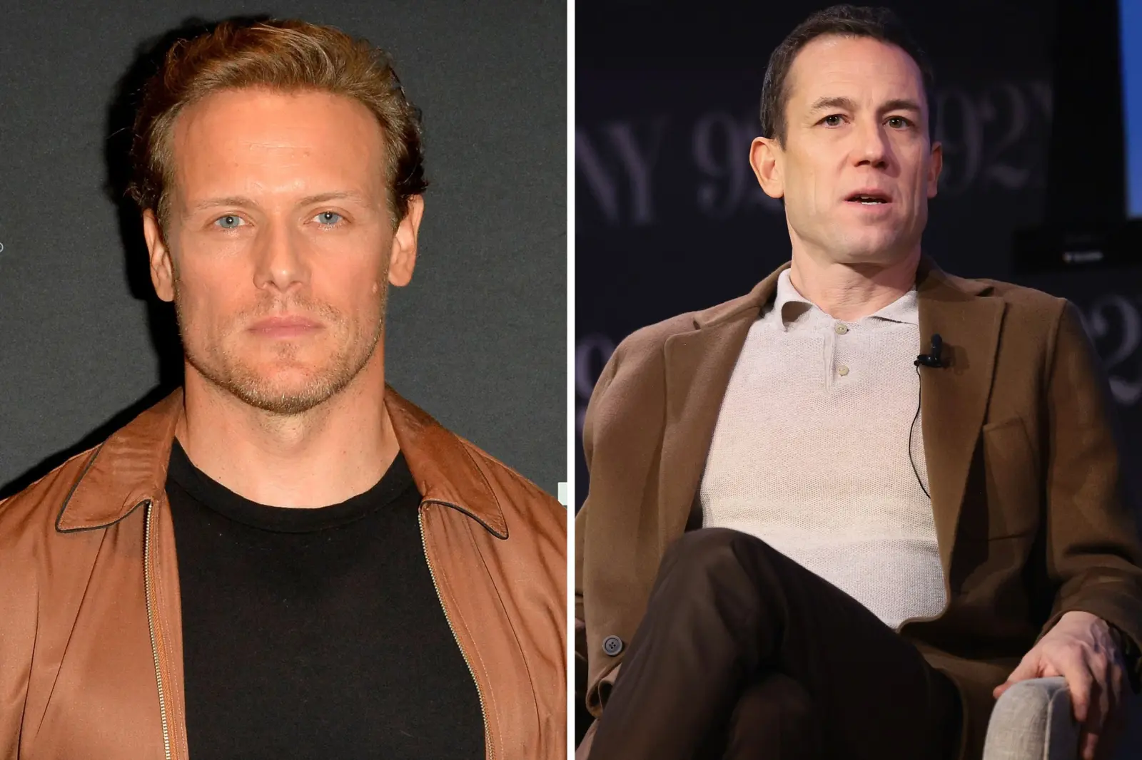 Sam Heughan and Tobias Menzies