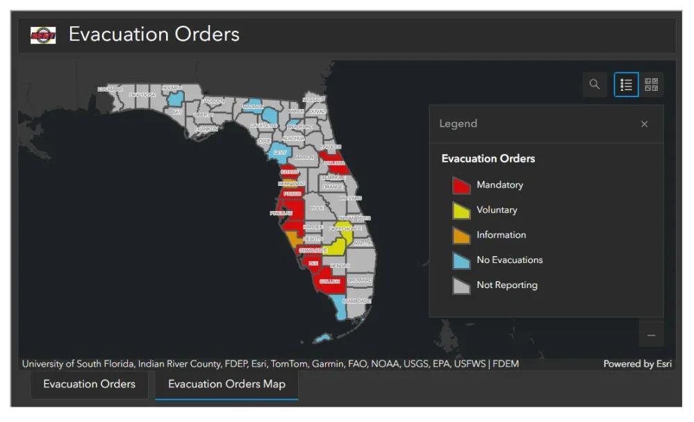 Hurricane Milton Path Update, Tracker: Millions in Florida Told to ...