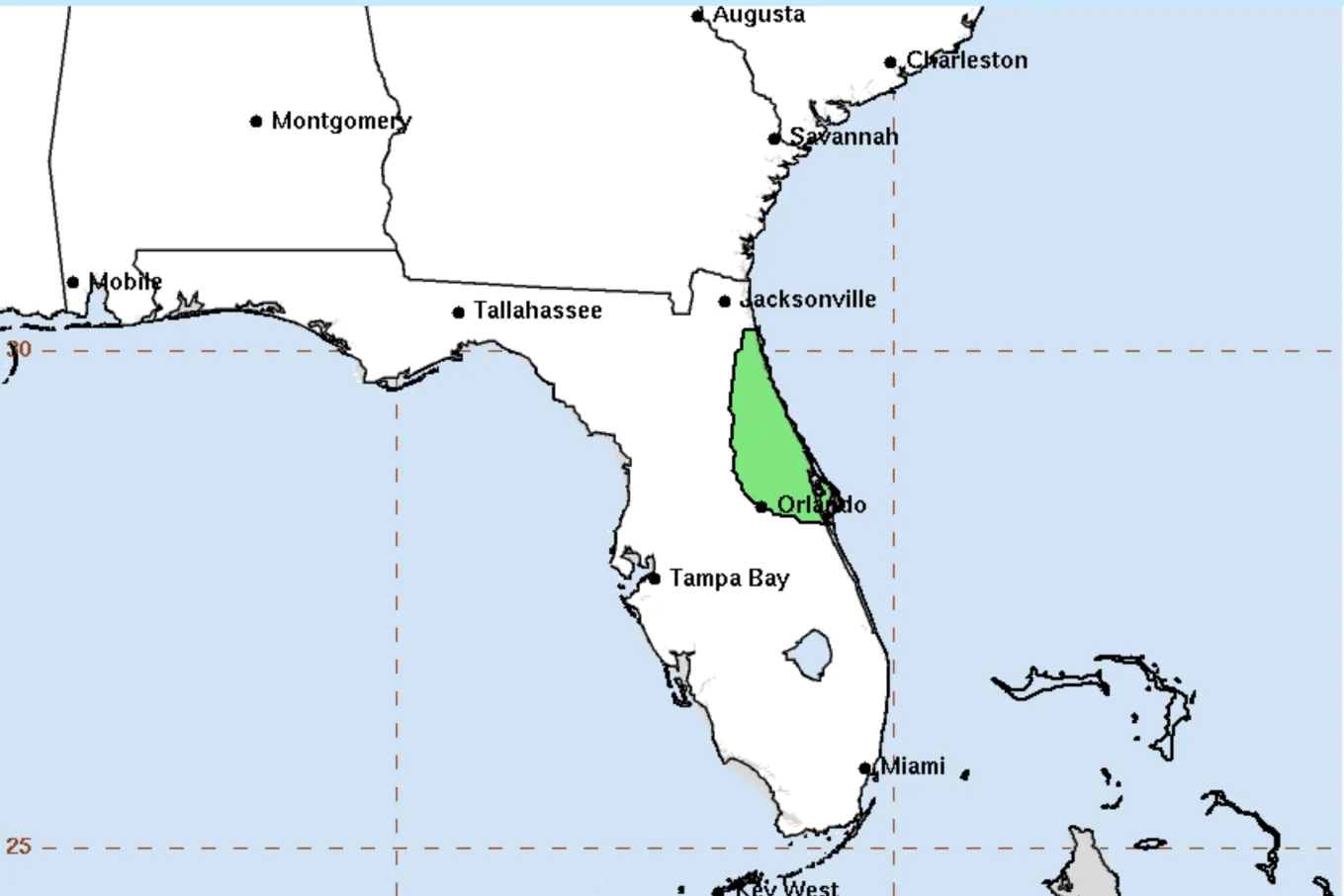 Florida Flash Flood Map Shows Areas in Danger From Hurricane Milton ...