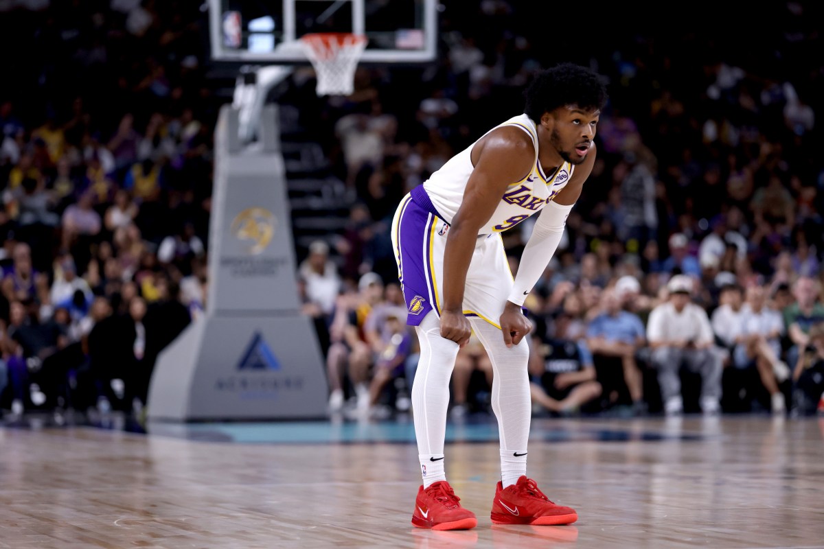 Lakers News: How Many Points Did Bronny James Score vs Bucks? - Newsweek