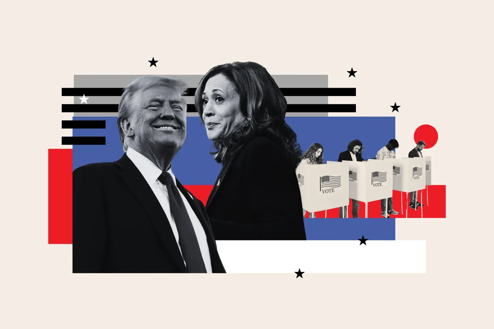 How Kamala Harris, Donald Trump Polls Look Three Weeks Before Election ...