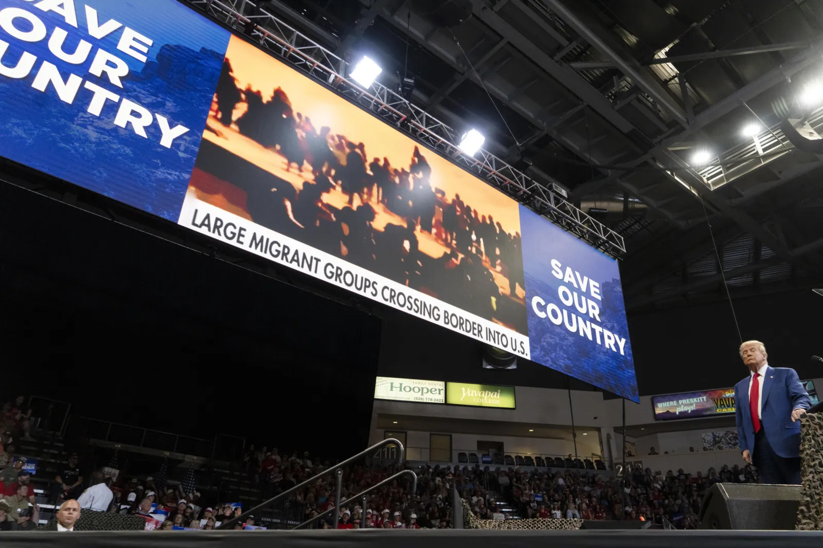 Harris Rally Trump Rally Harris Plays Video of Trump Speech at Pennsylvania Rally: He's ...