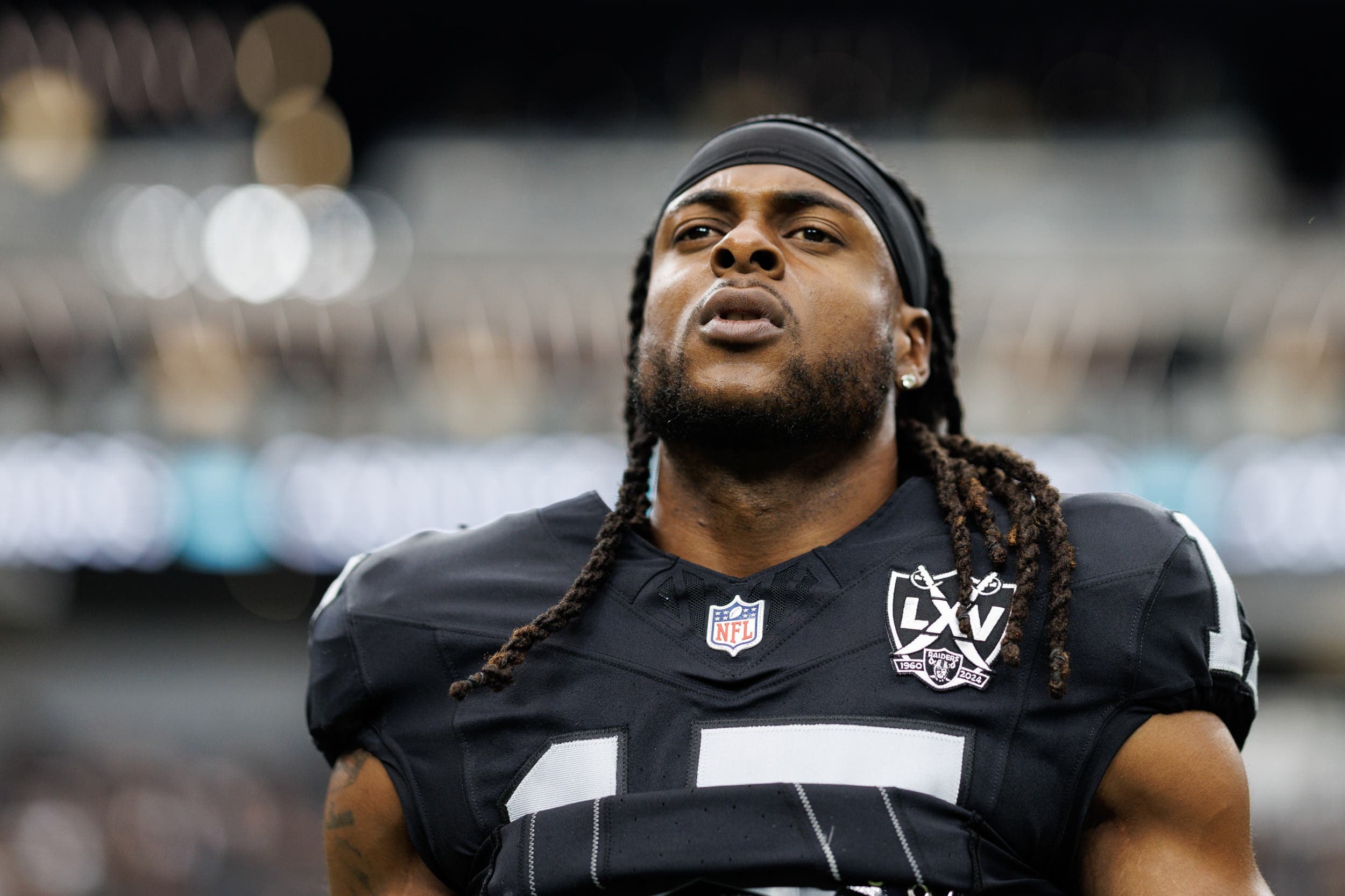 NFL LV Raiders Davante Adamsダバンテ・アダムスWR 40: Davante Adams (WR, Raiders) | Top 100 Players of 2024