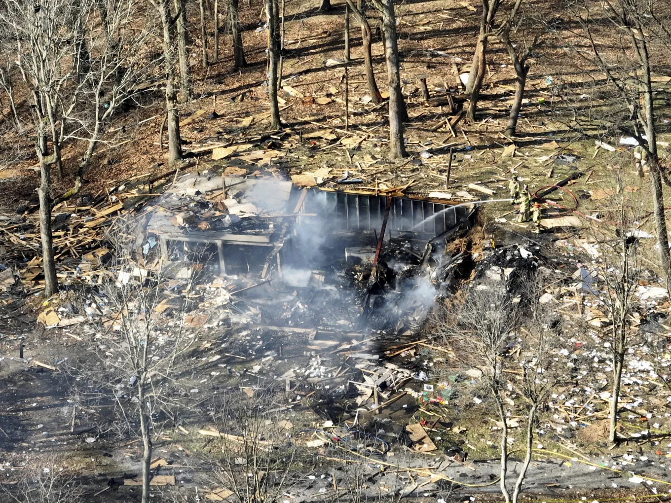 House Suddenly Explodes in Pennsylvania - Newsweek