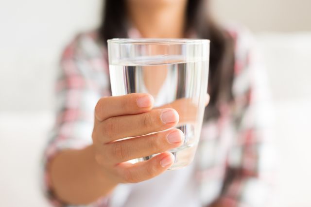Un verre d'eau