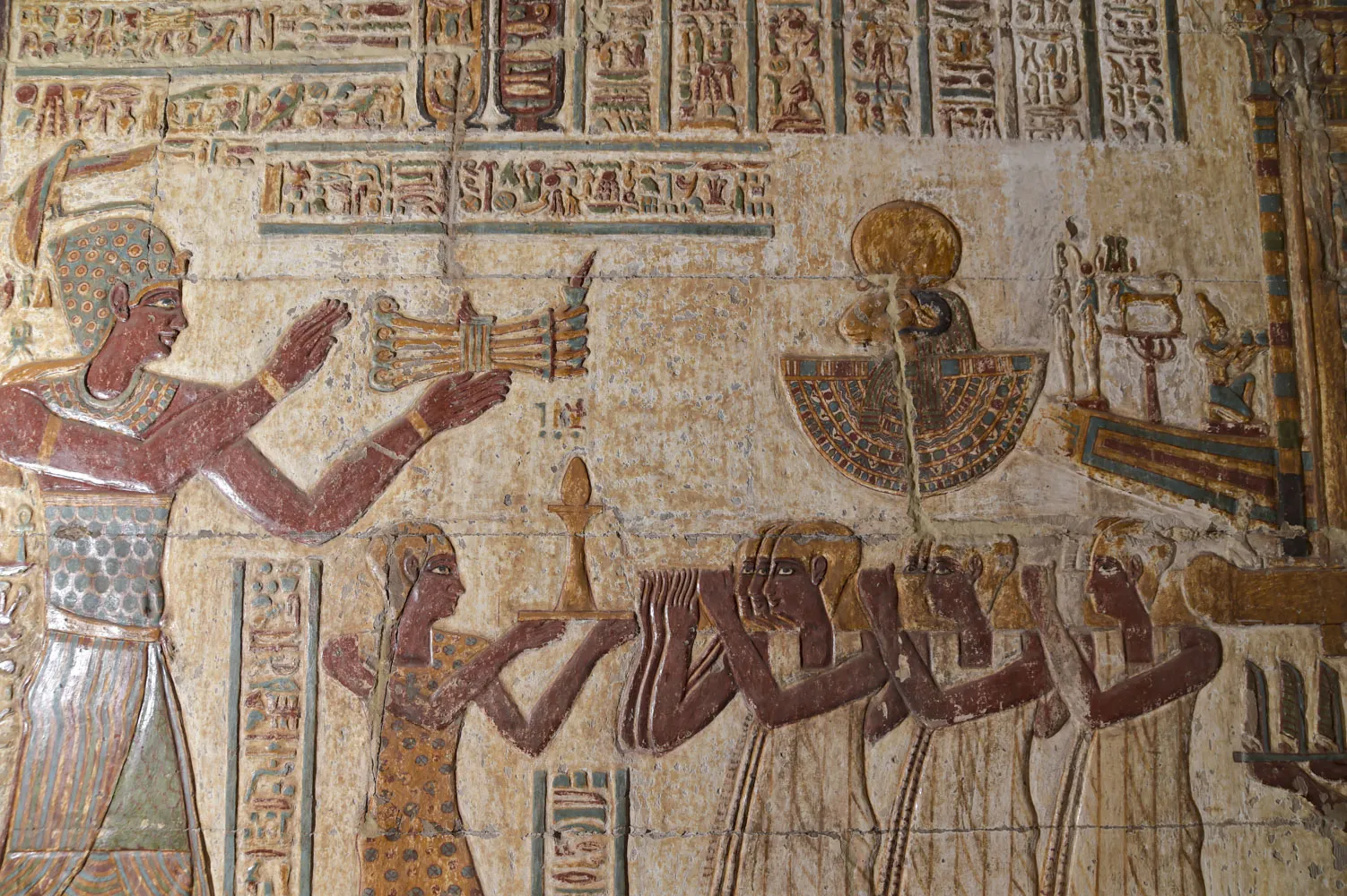 Archaeologists Uncover Long-Hidden Details in Ancient Egyptian Temple Art -  Newsweek