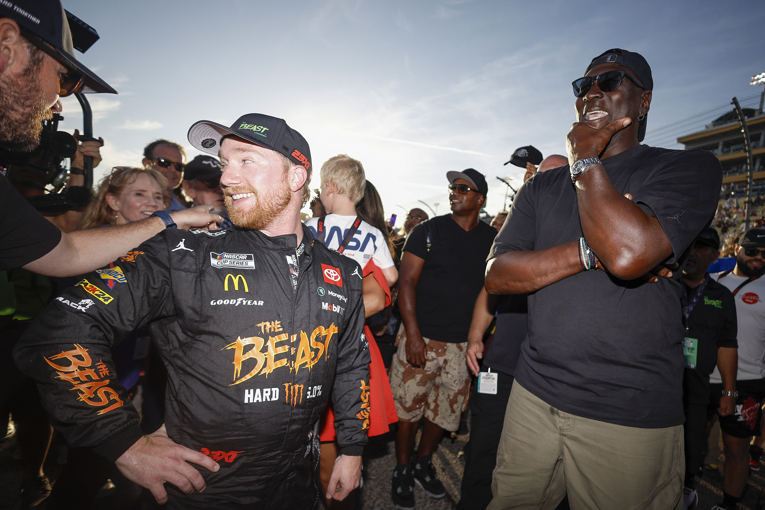Michael Jordan Reveals Tyler Reddick Worries After NASCAR
