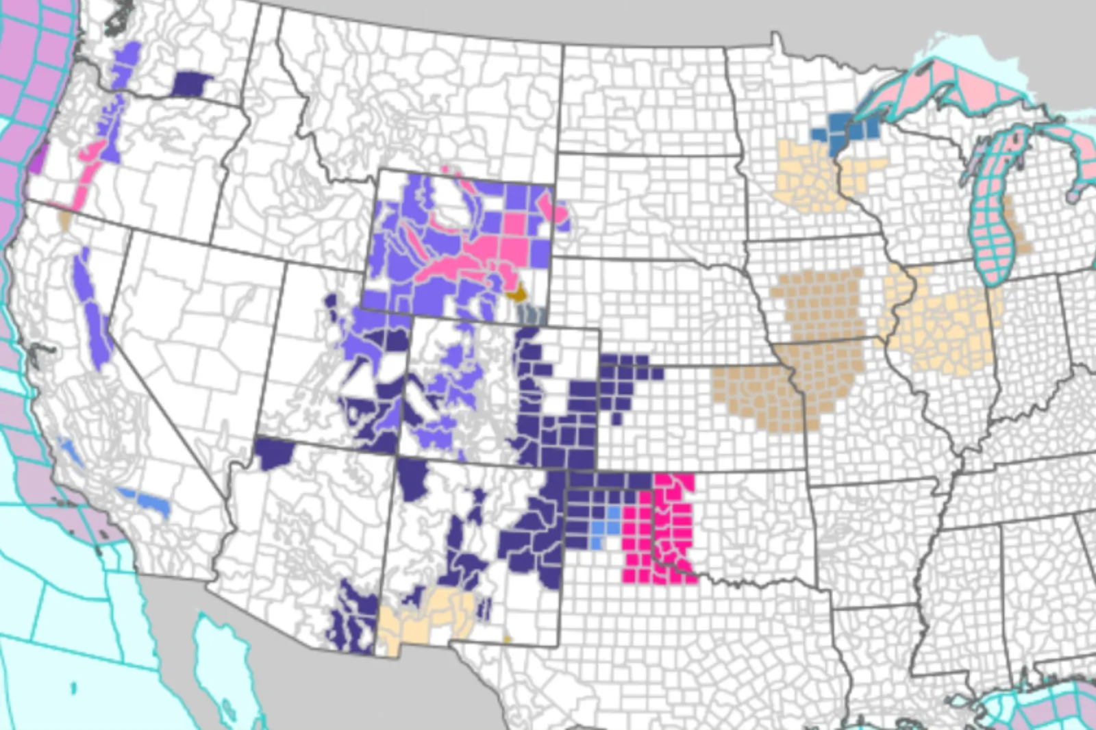 Winter Weather Warnings in place for 17 States - Newsweek