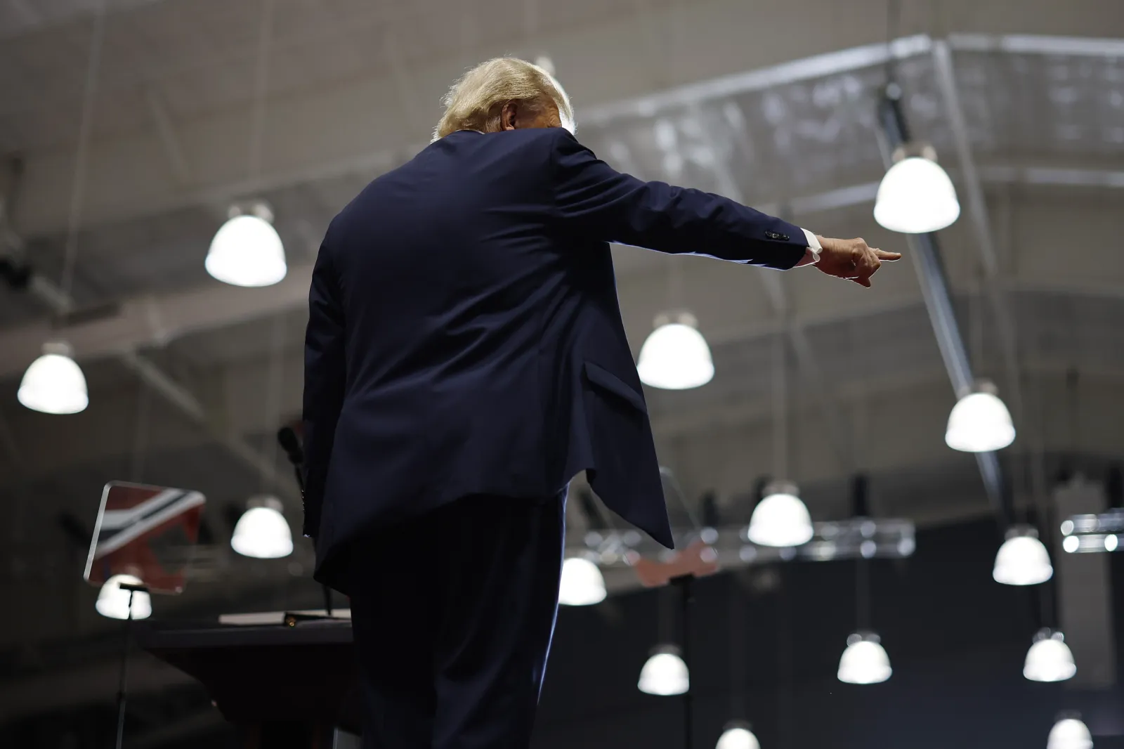 Donald Trump Interrupts Rally to Call Out Person in the Crowd