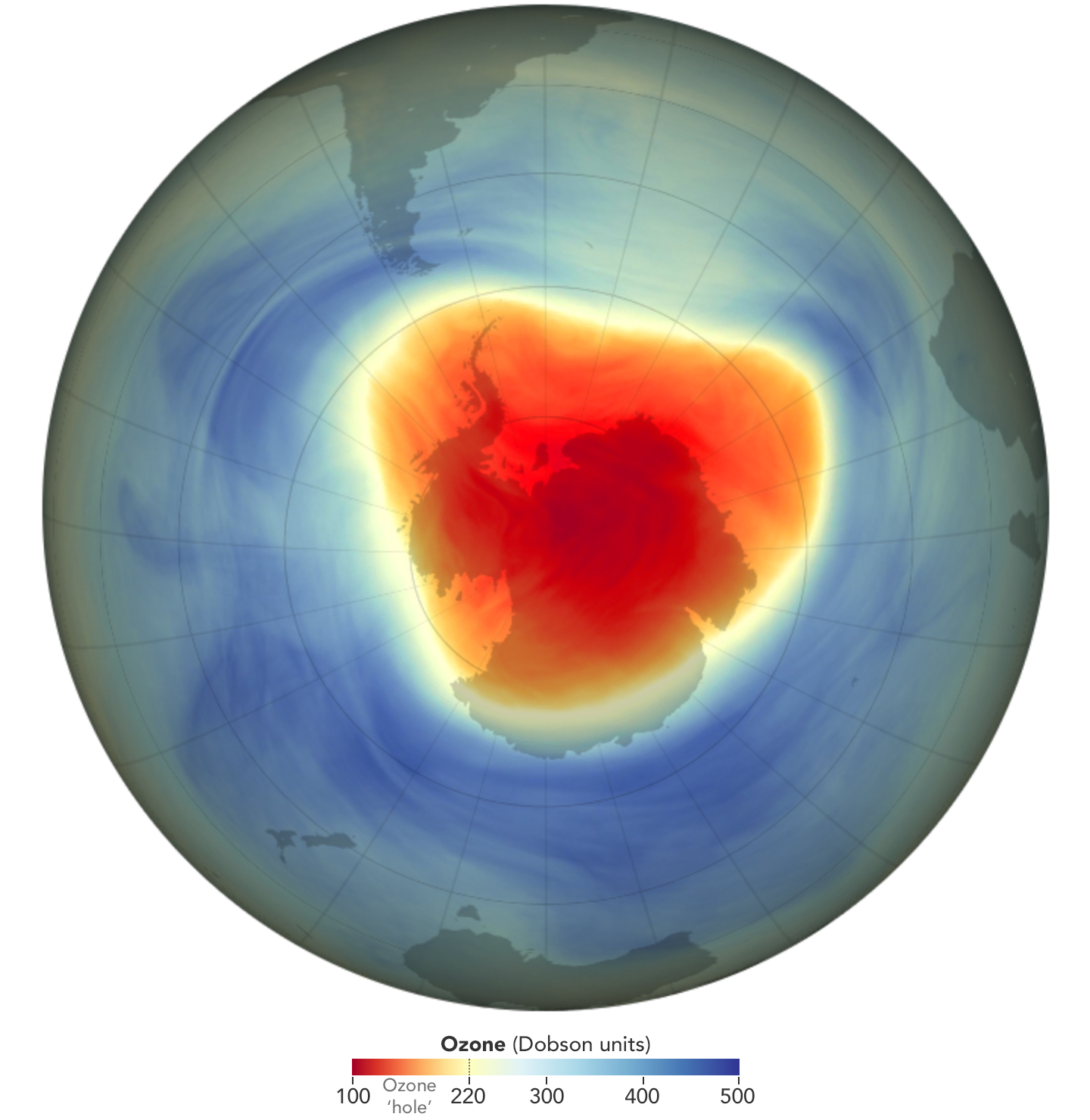 NASA Image Reveals Ozone Hole Three Times Size of US - Newsweek