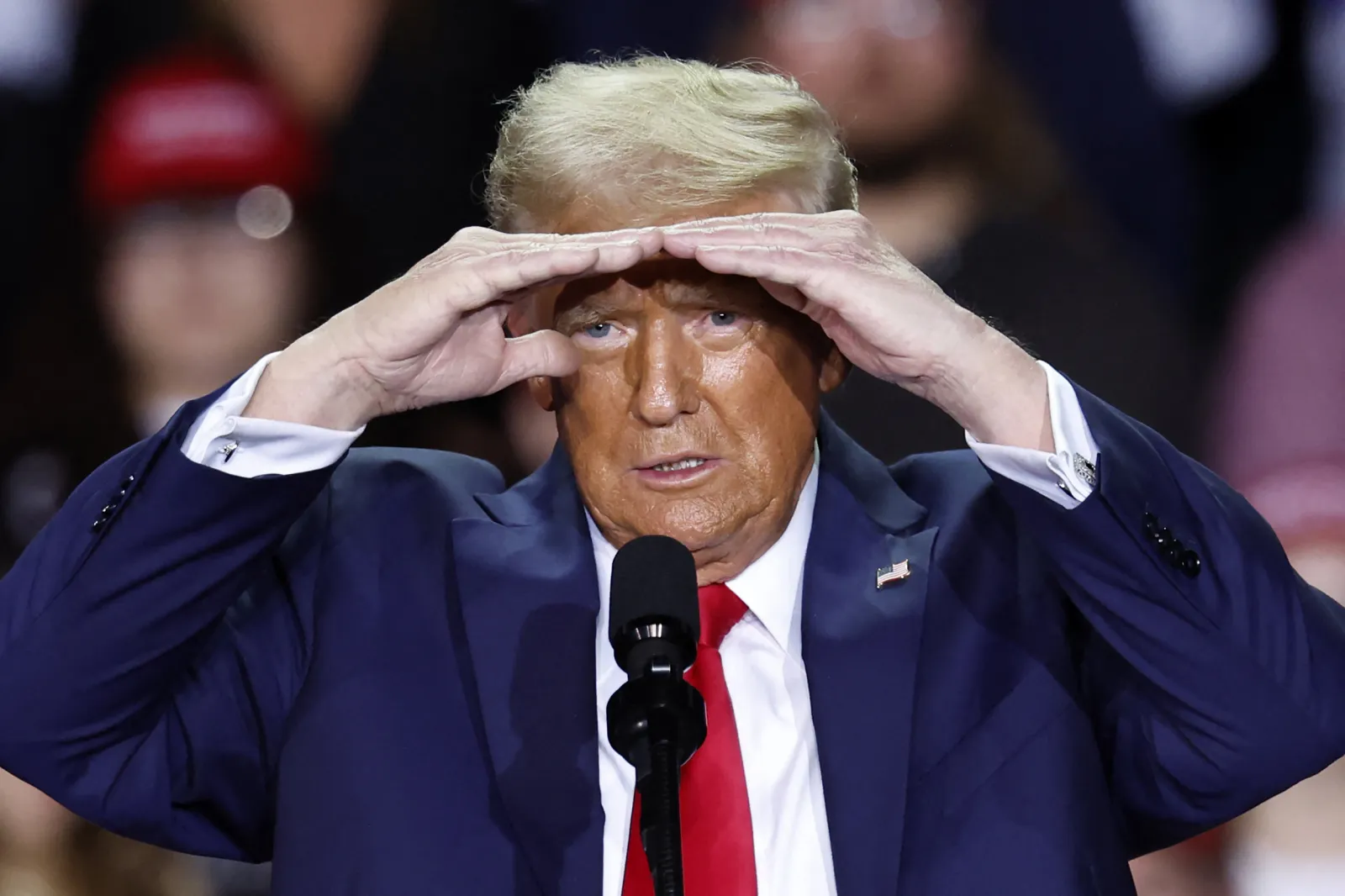 Donald Trump Makes Multiple Gaffes in Final Election Rally - Newsweek