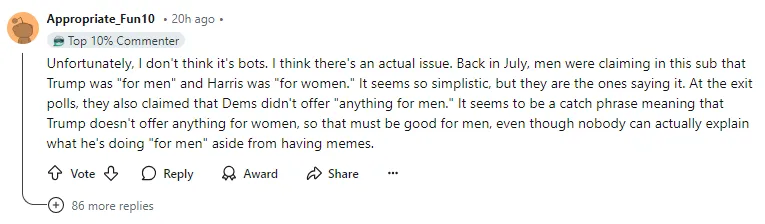 Are Zoomers Shifting Right? Reddit’s Largest Gen Z Forum Plays Blame Game