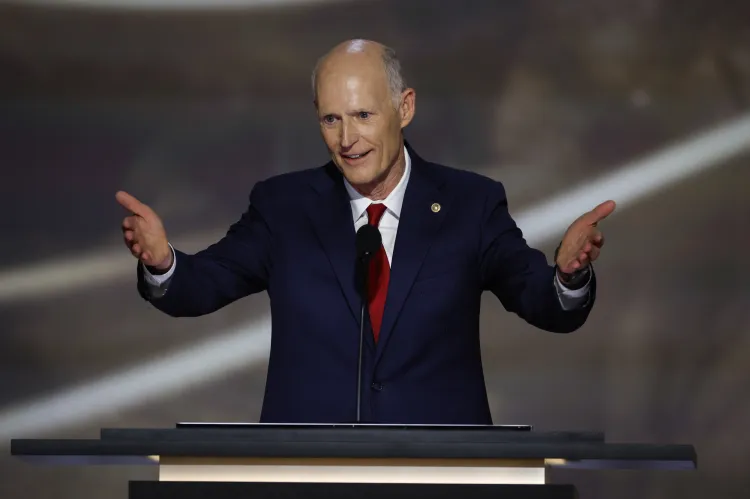 Elon Musk and Trump Allies Back Rick Scott for Senate Majority Leader ...