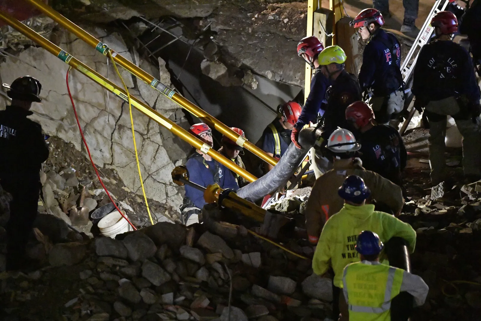 Worker Rescued After Hours Trapped in Construction Site Rubble - Newsweek
