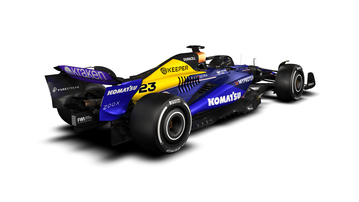 Williams F1 Team Unveils Stunning Livery for Las Vegas Grand Prix