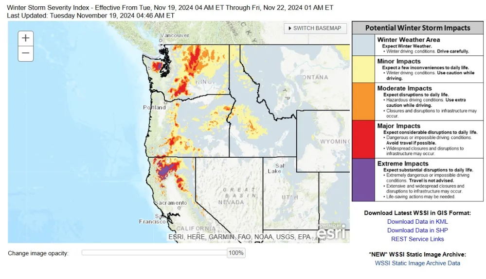 Atmospheric River Map Shows States Set To Be Hit Hardest - Newsweek
