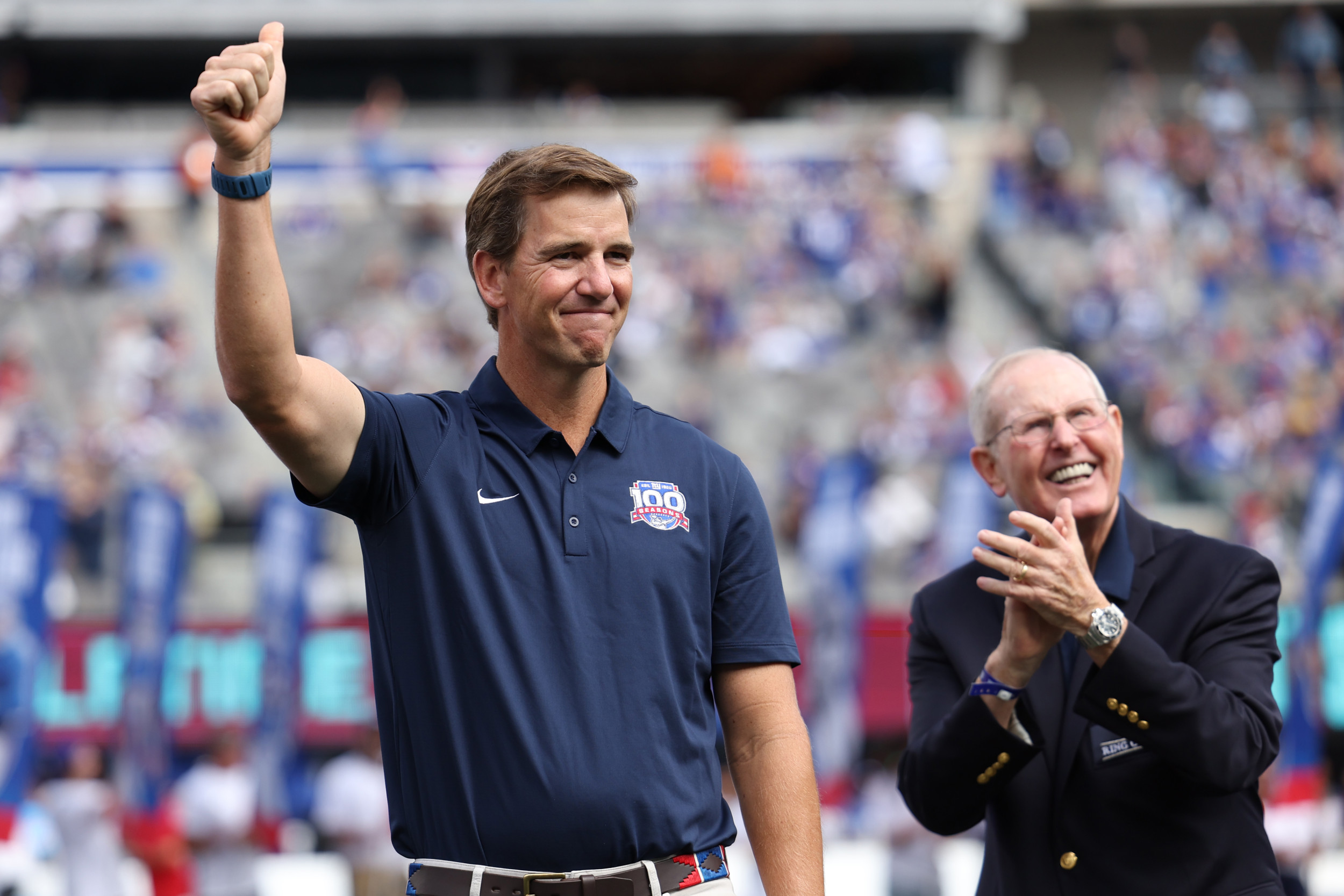 Exclusive: Eli Manning on Becoming a Referee, John Harbaugh, Super Bowl Pick, and More