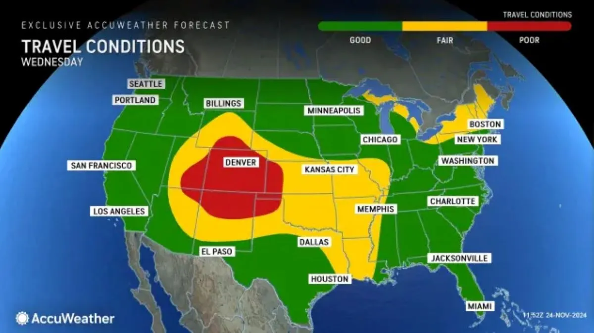Winter Weather Threatens Thanksgiving Travel and Parades - Newsweek