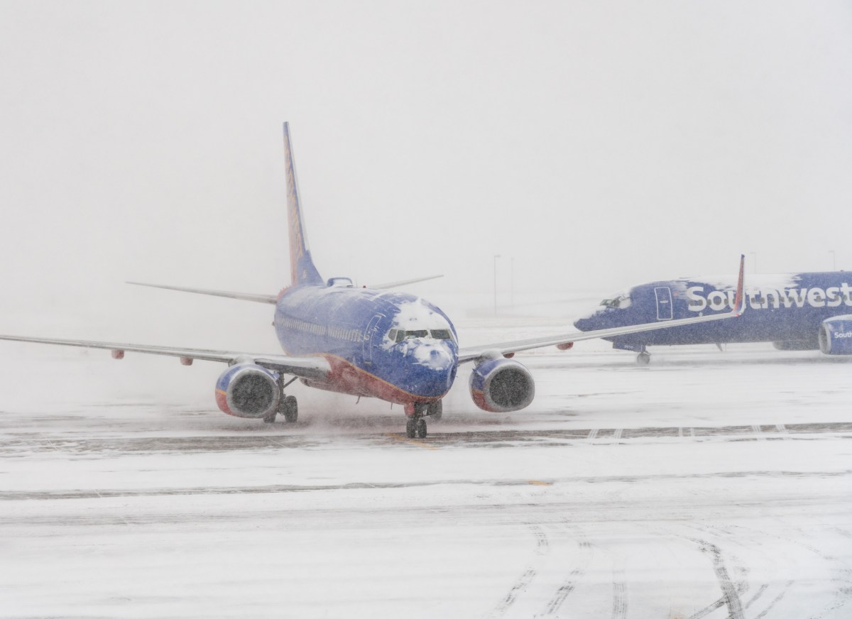 More Than 50 Flights Canceled and 1,400 Delayed As Winter Storms Hit U ...