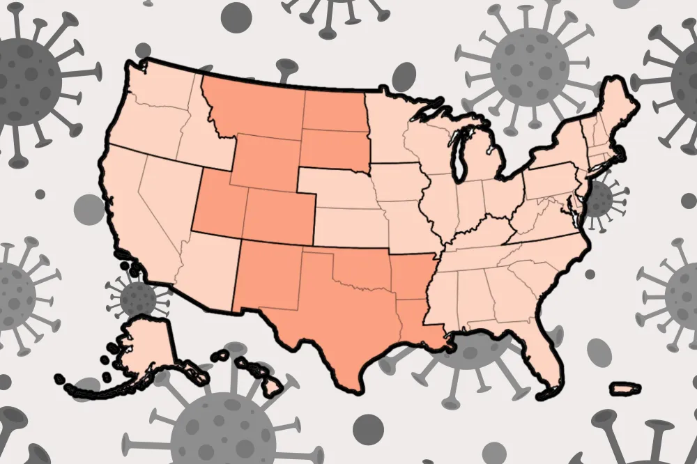 Covid: CDC Map Shows Latest Rates Across US - Newsweek