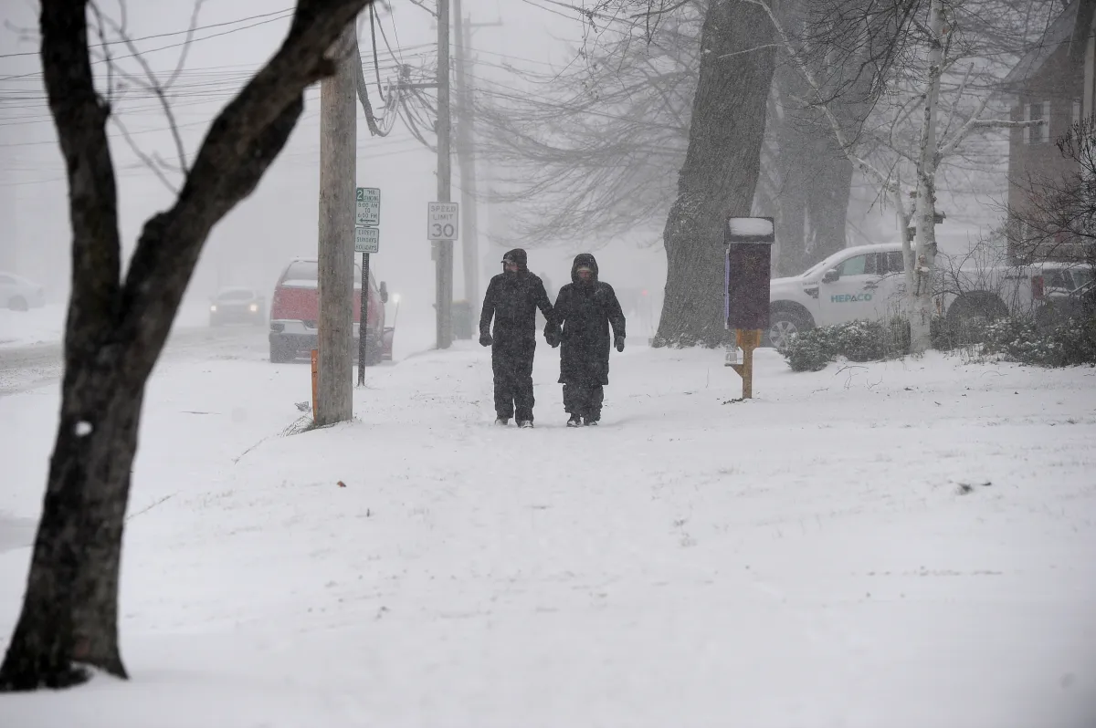 Snow Map Shows States Expecting to Get Hit Hardest This Week - Newsweek