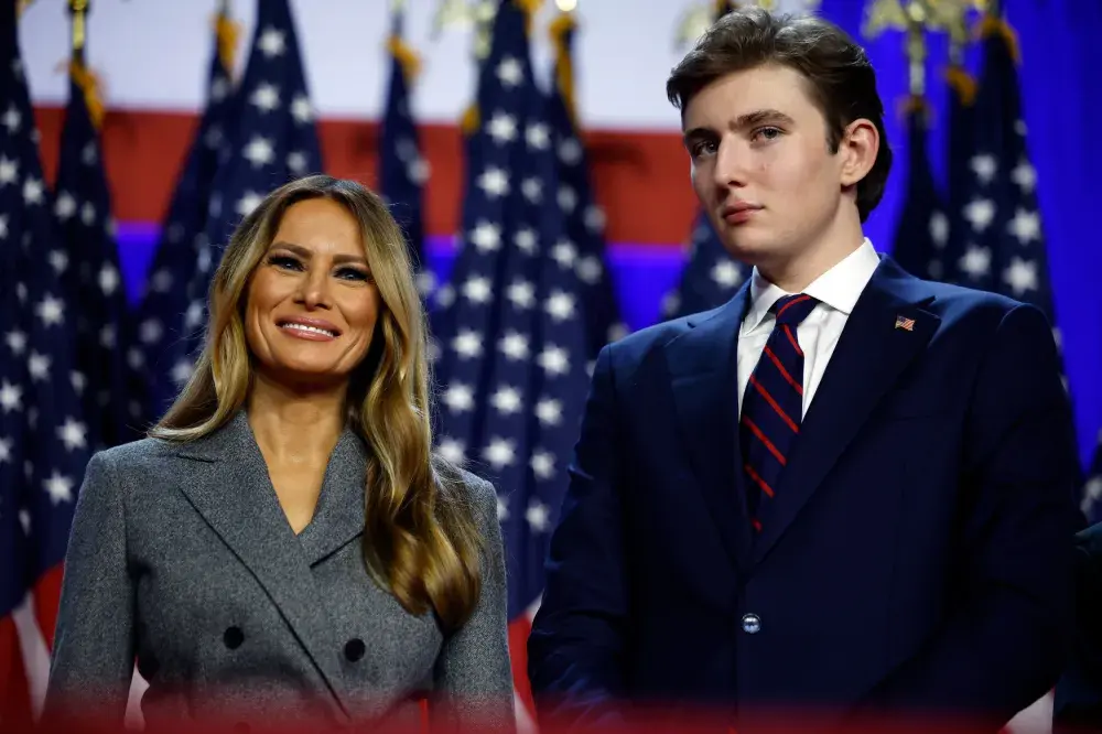 Melania Trump Says Barron Gave ‘Incredible’ Election Advice to His Father