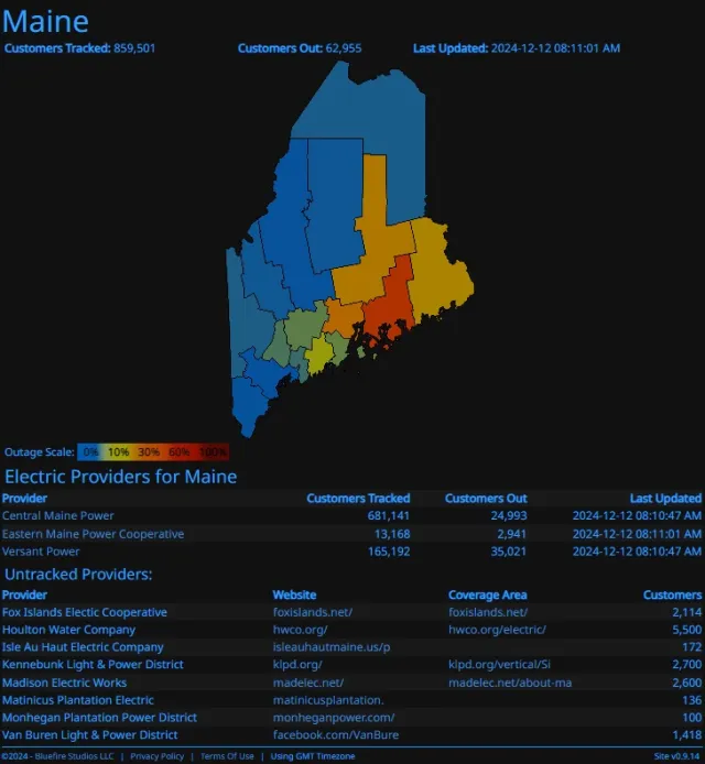 East Coast Storm Leaves 65K Households With No Power, Batters Ski ...