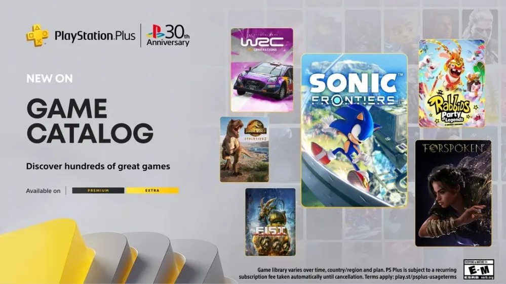 PS Plus Game Catalog Adds Sonic, Forspoken, Sly Cooper and Twelve More ...