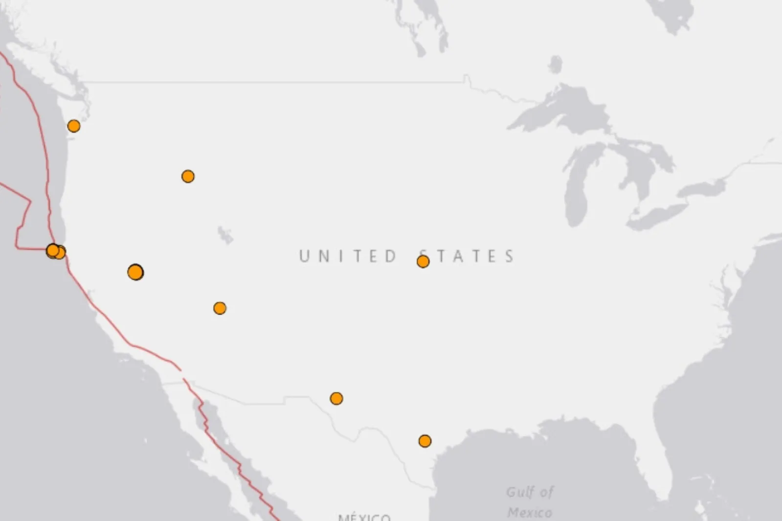 Earthquake Map Shows 9 States Hit on the Same Morning - Newsweek