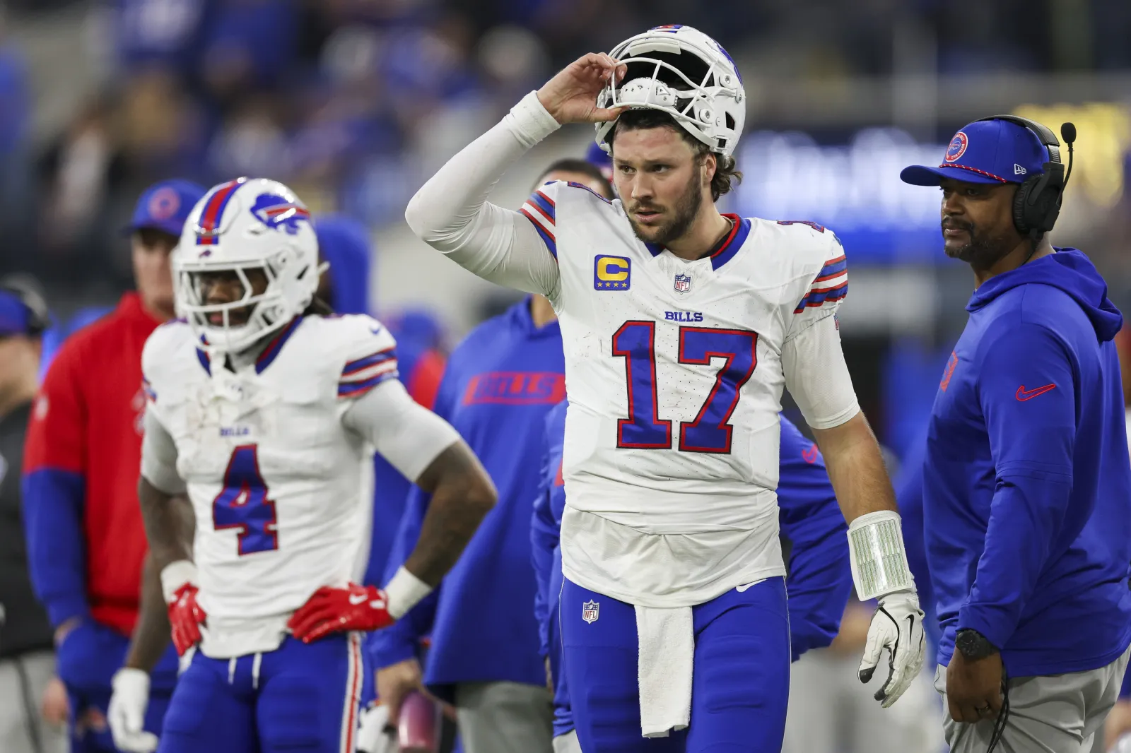 Bills' Josh Allen Had To Be X-Rayed Following Big Win Against Lions -  Newsweek