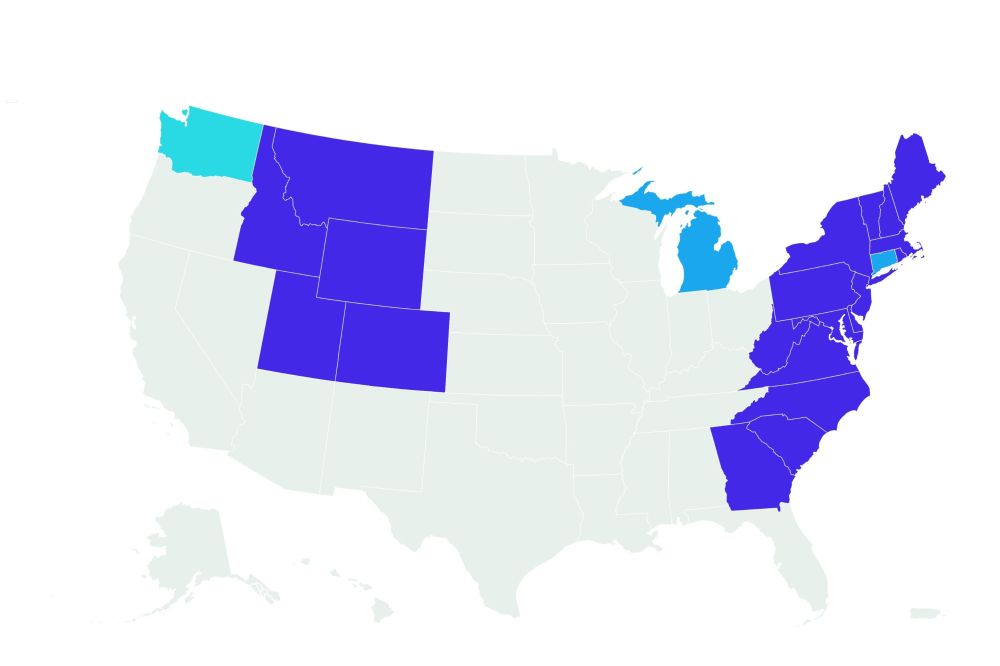 Snow Forecast Map Shows Chances of White Christmas in Your State - Newsweek