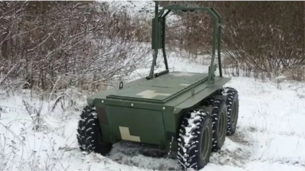 Ukraine to Deploy New Unmanned Robotic Vehicles to Frontlines - Newsweek