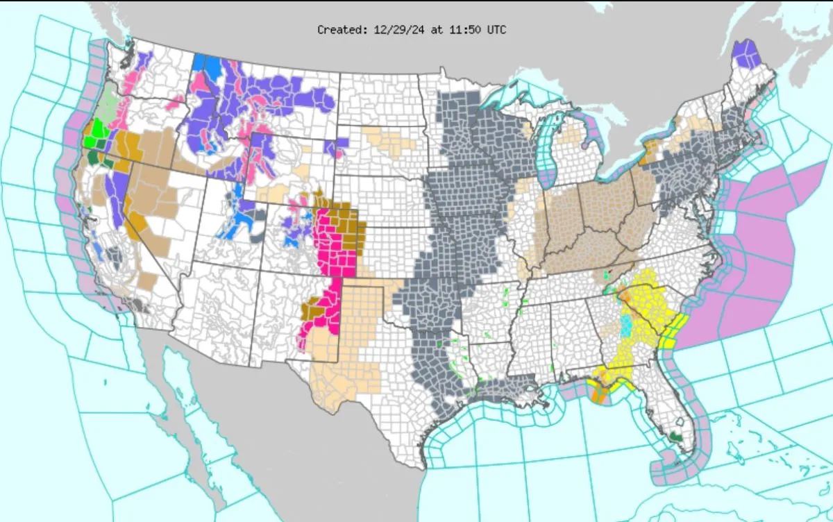 Tornado Watch for 4 States As Severe Thunderstorms Hit US - Newsweek