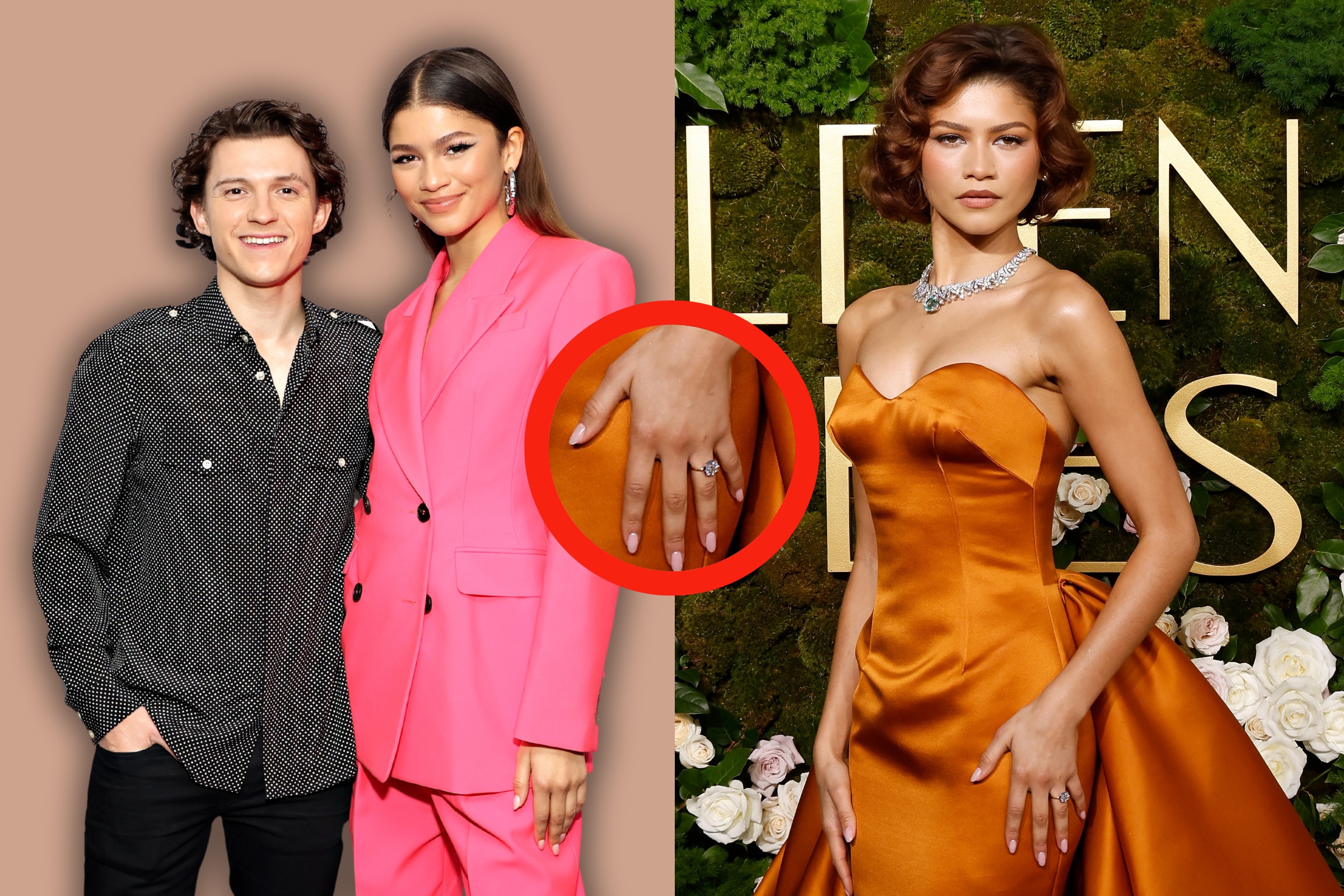 Are Zendaya and Tom Holland Engaged? Ring Sparks Rumors at Golden Globes -  Newsweek