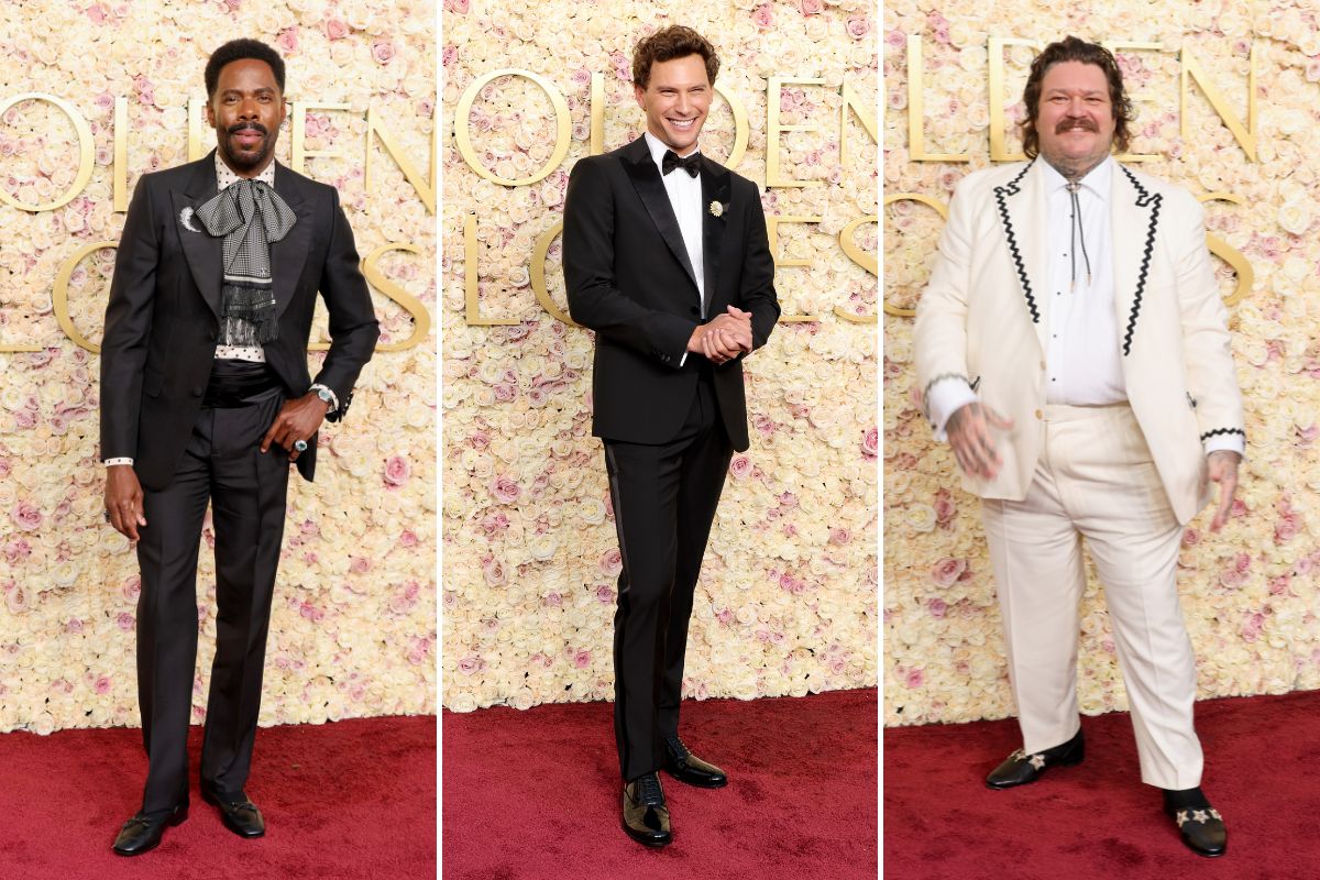 best dressed men golden globes 2025 at 2025, According to Derek Guy fit-vids