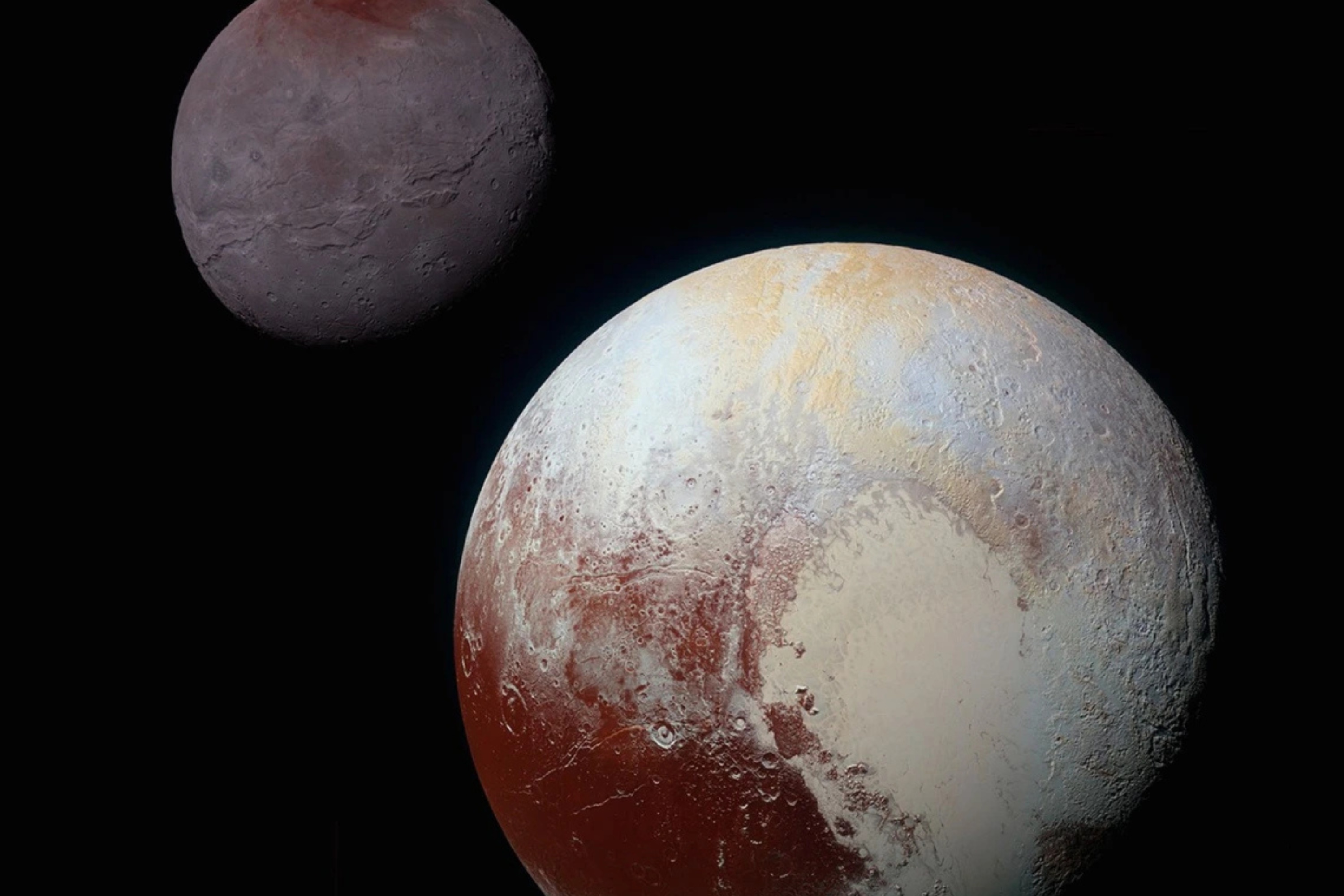 Space: How Pluto Landed its Moon With a 'Kiss' - Newsweek