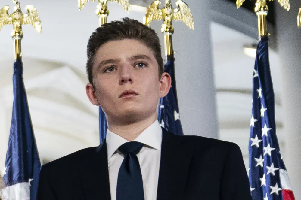 Barron Trump News & Latest Pictures From