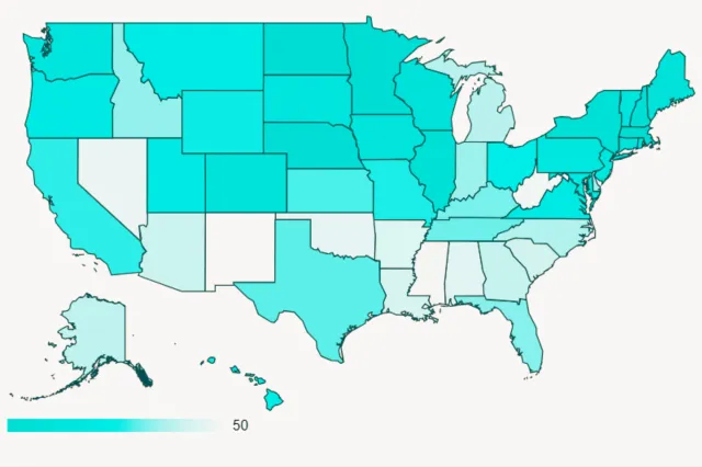 Map Shows Best and Worst States To Raise a Family in 2025 - Newsweek